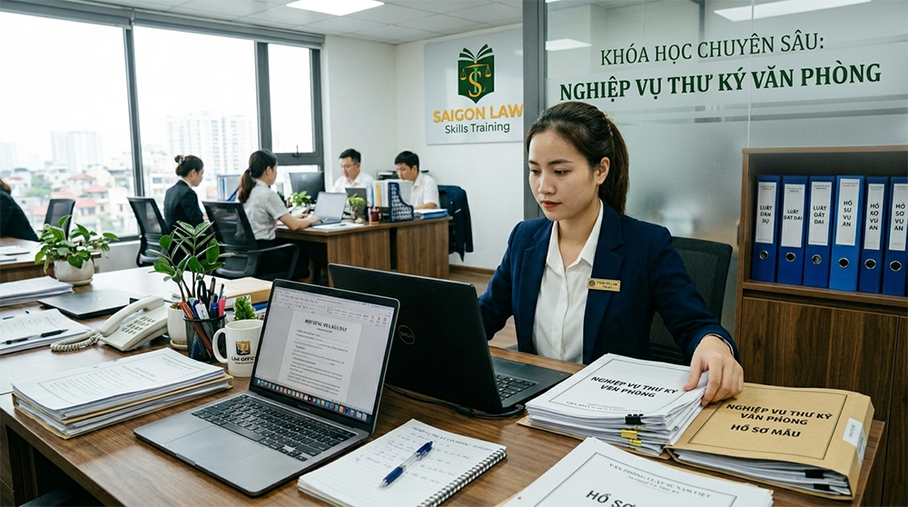 nghiep vu thu ky van phong